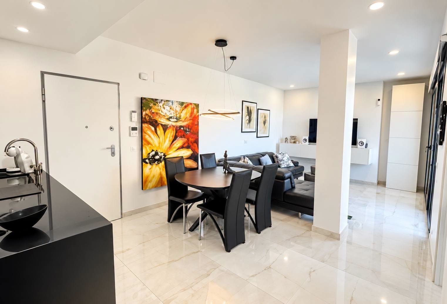 Modern 3-Bedroom Apartment with Glass-Enclosed Terrace in Los Almendros, Orihuela Costa