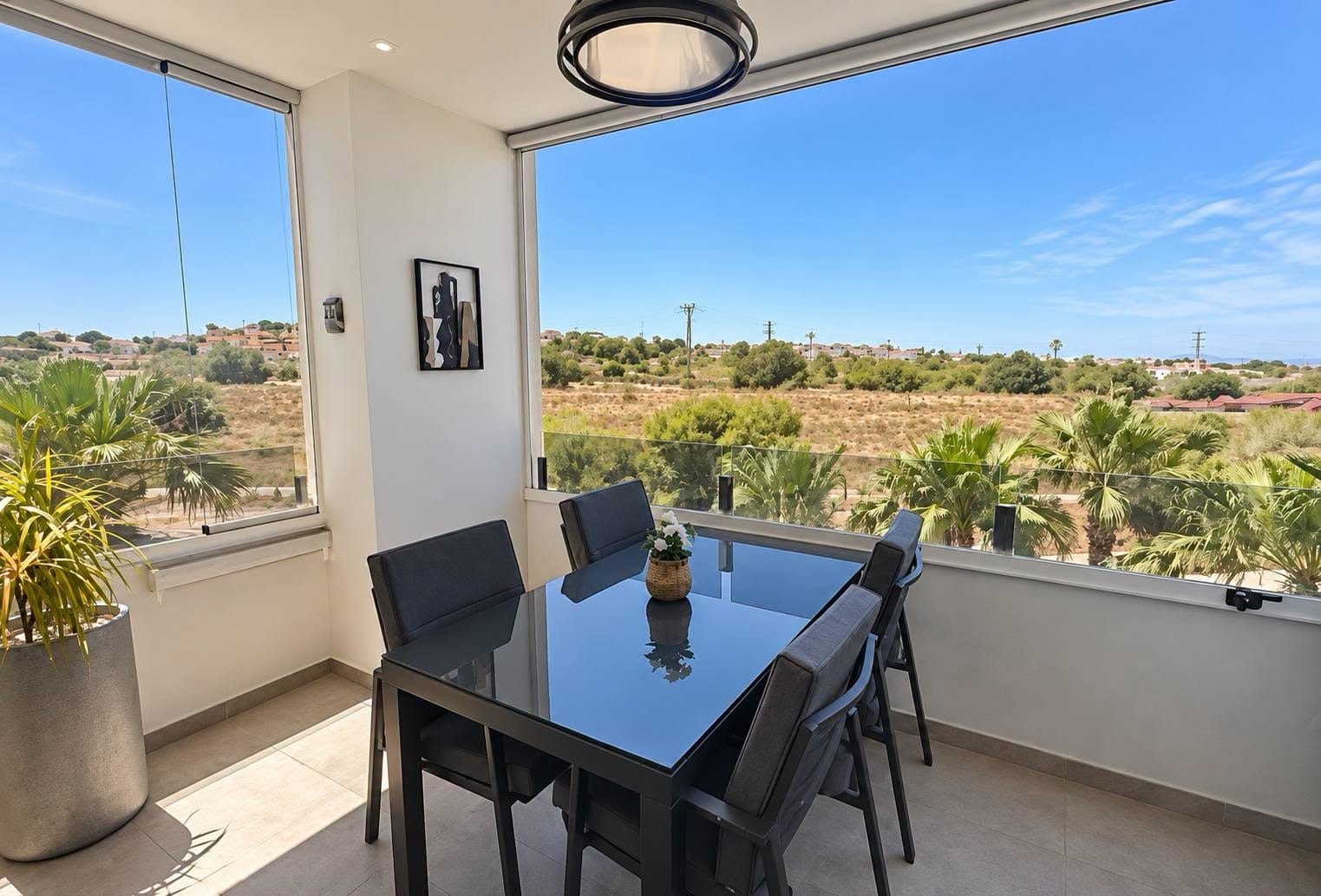 Modern 3-Bedroom Apartment with Glass-Enclosed Terrace in Los Almendros, Orihuela Costa